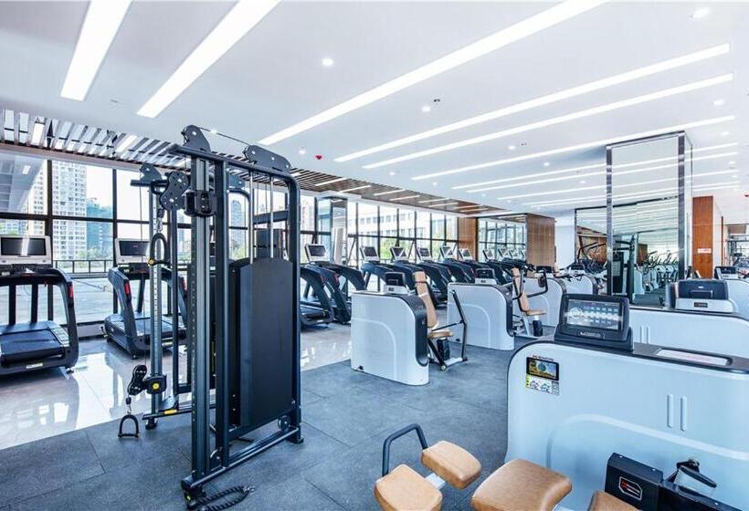 בית מלון כפרי Howard Johnson New District Plaza Ziyang