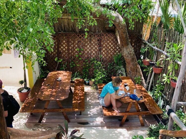 ペンション Hostal Holbox Hostel & Private Apartments