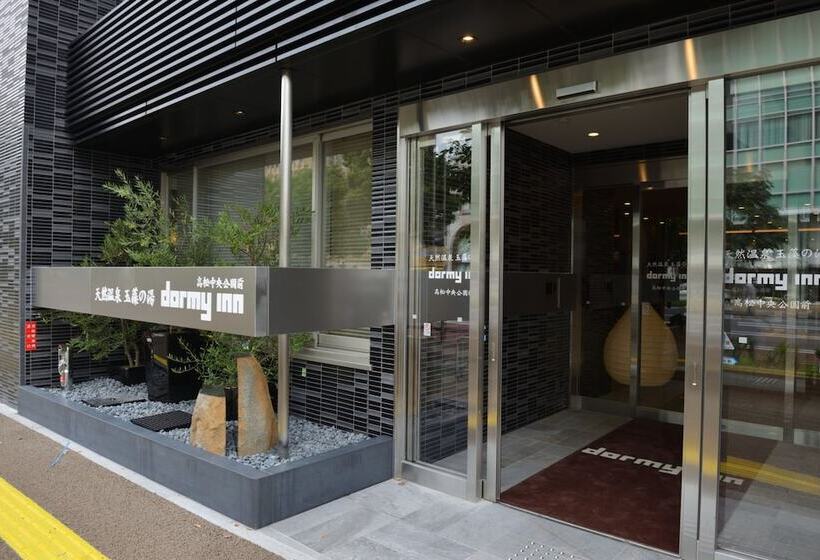 Отель Dormy Inn Takamatsu Chuo Koenmae Natural Hot Spring