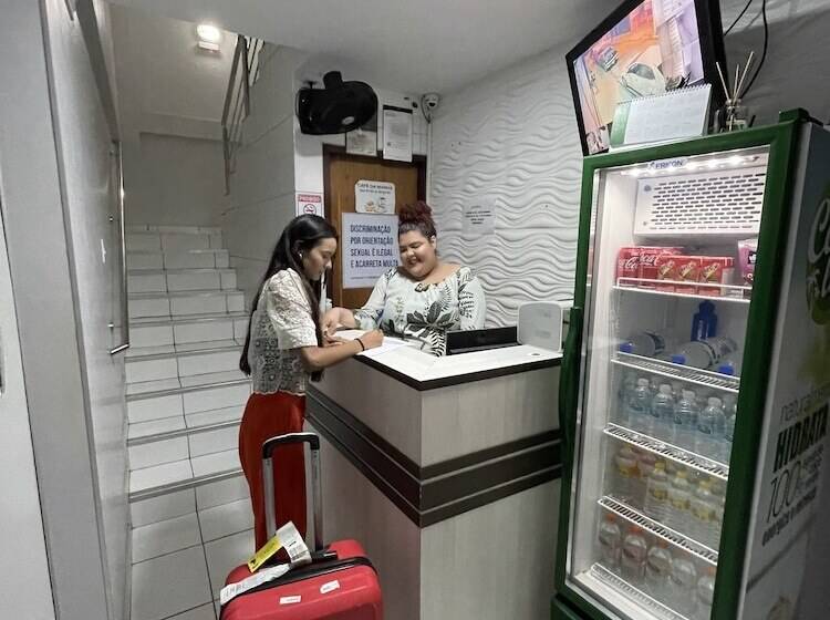 ペンション Pousada Acauã Acesso Através De Escadas