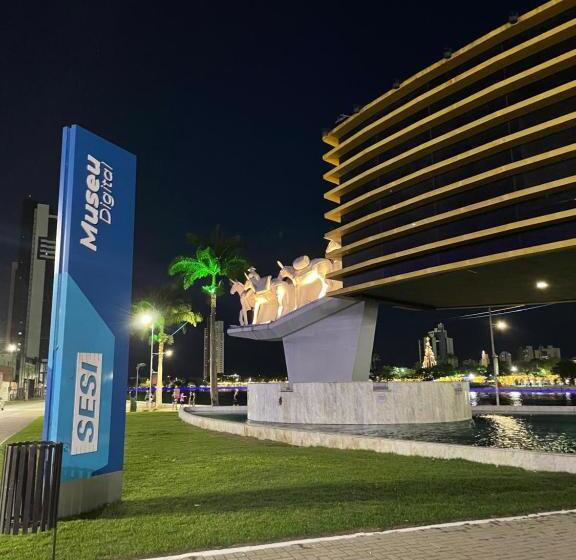 ペンション Pousada Acauã Acesso Através De Escadas