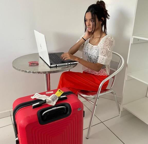 ペンション Pousada Acauã Acesso Através De Escadas