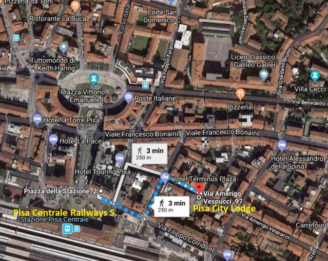 تختخواب و صبحانه Pisa City Lodge