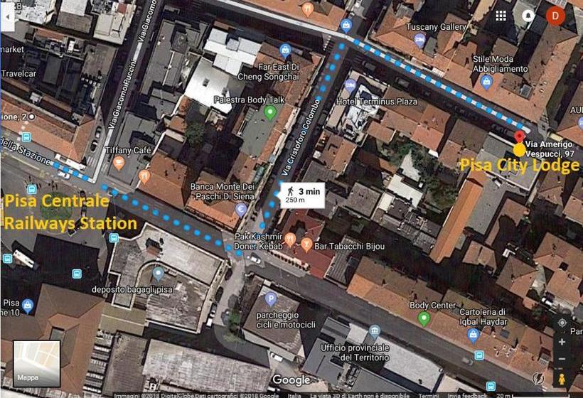 تختخواب و صبحانه Pisa City Lodge