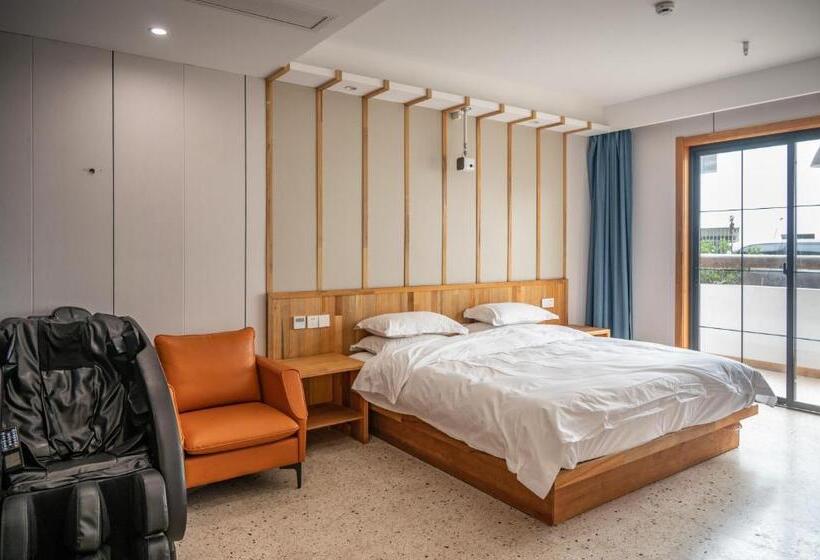 بنسيون Tingjian Musu Private Soup Design Homestay   South Gate Of Wuzhen Xizha Scenic Area