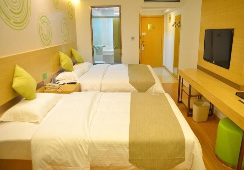 ホテル Greentree Inn Suzhou Changshu Huanghe Road Linli Centre Express