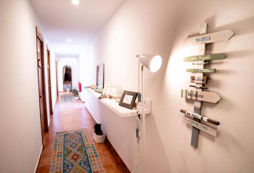 بنسيون Hostal Sa Posada Set Cales