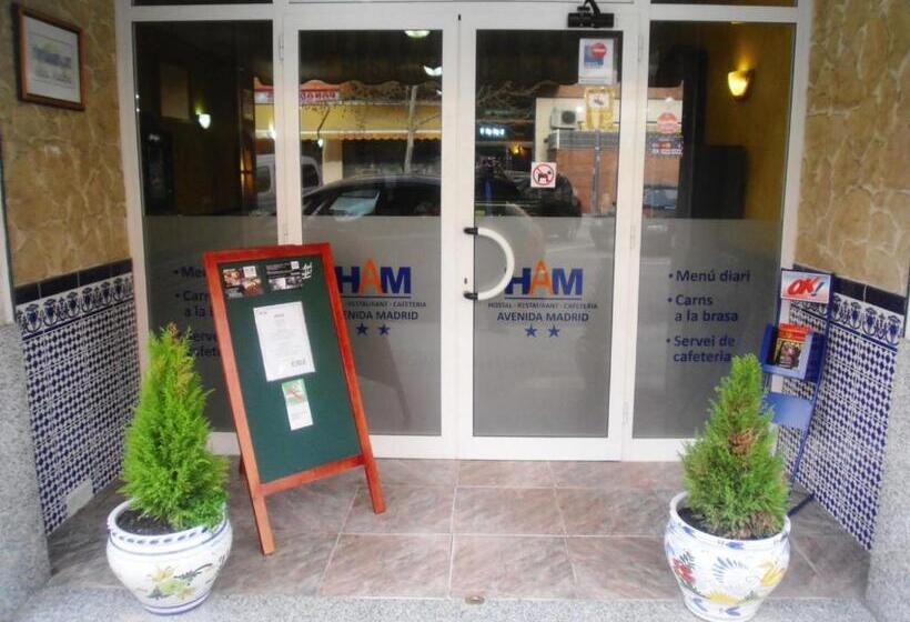 پانسیون Hostal Restaurante Avenida De Madrid
