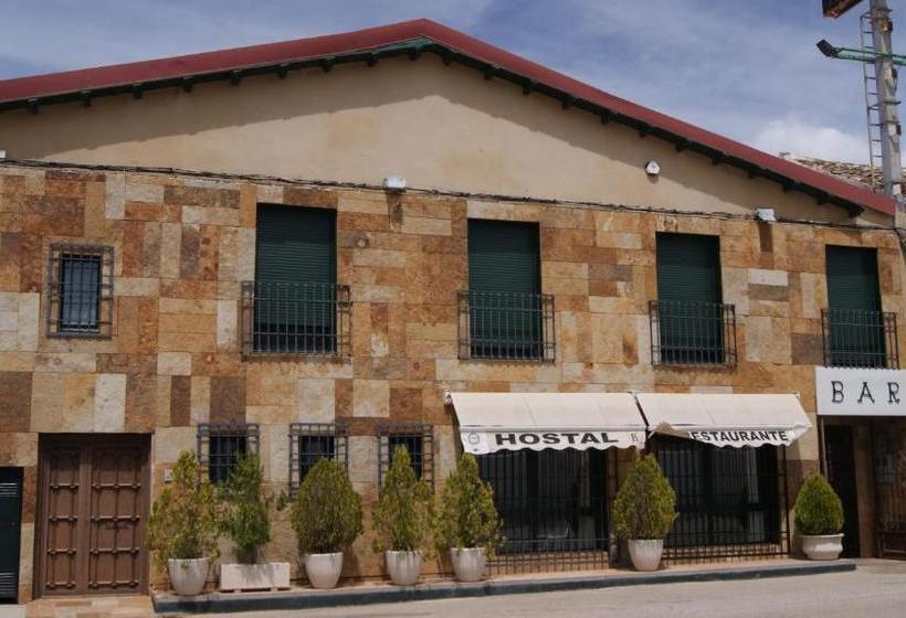 פנסיון Hostal Restaurante Bustos
