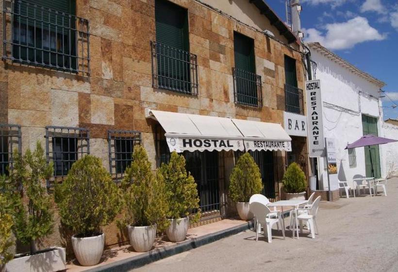פנסיון Hostal Restaurante Bustos