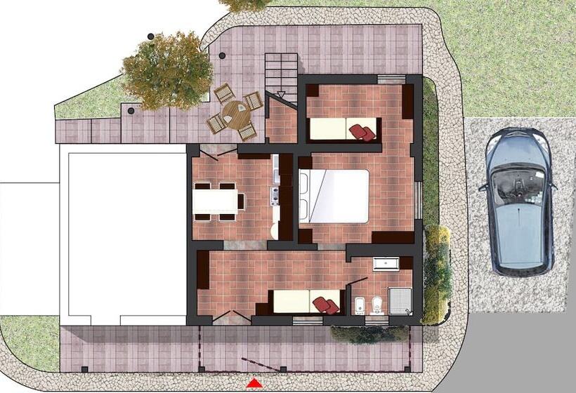 فندق Agriturismo Via Del Campo