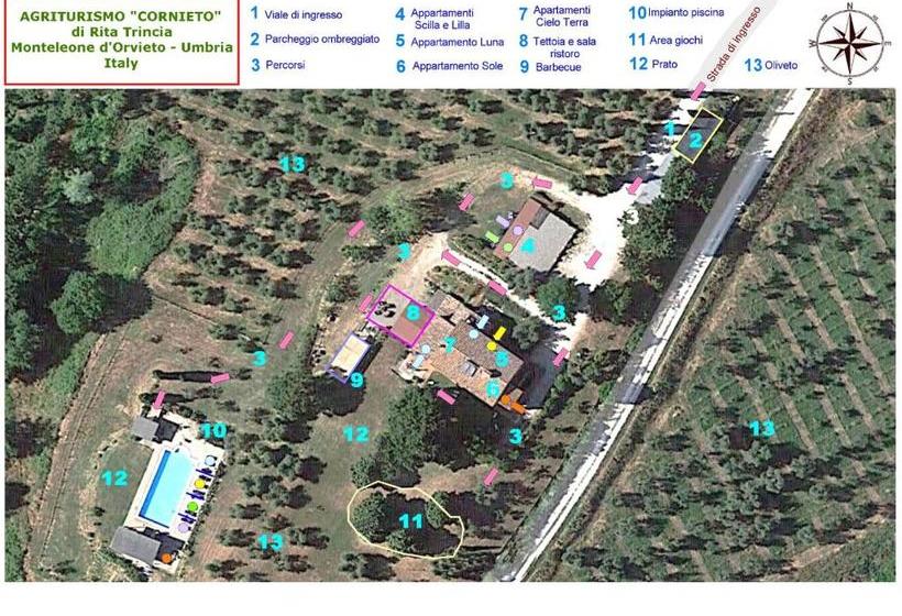 בית מלון כפרי Agriturismo Cornieto