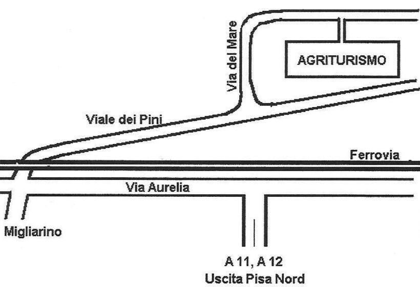 酒店 Fattoria Di Migliarino