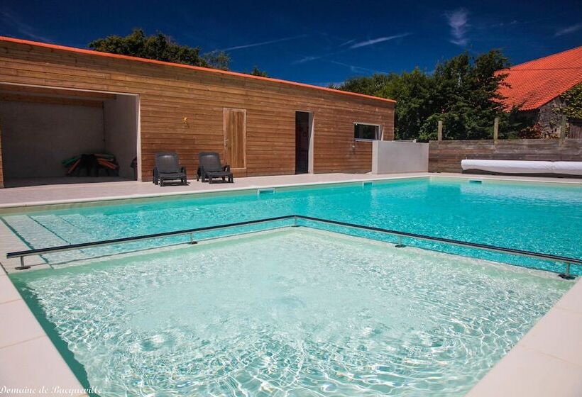 민박 Chambres D Hotes   Domaine De Bacqueville