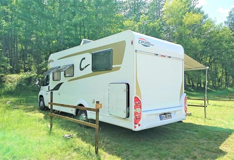 בית מלון כפרי Camping Les Framboiseilles