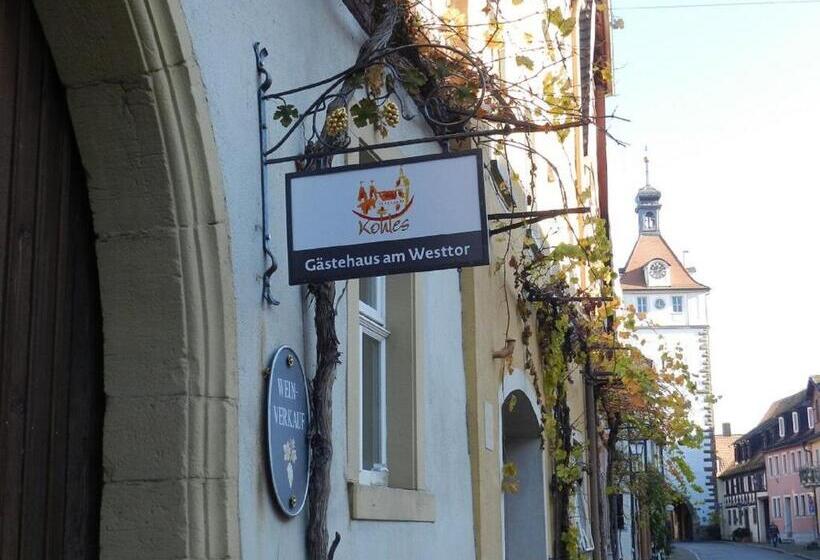 호스텔 Gästehaus Am Westtor