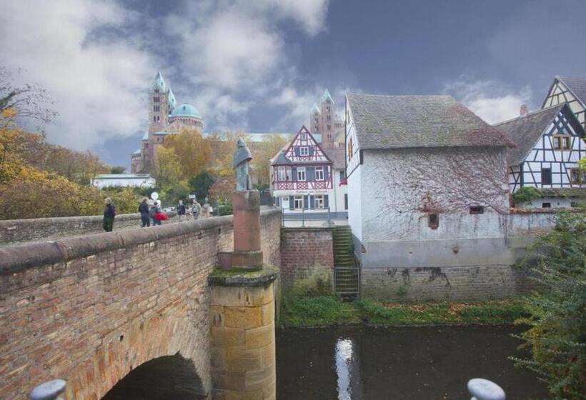 הוסטל Gasthaus Zum Halbmond