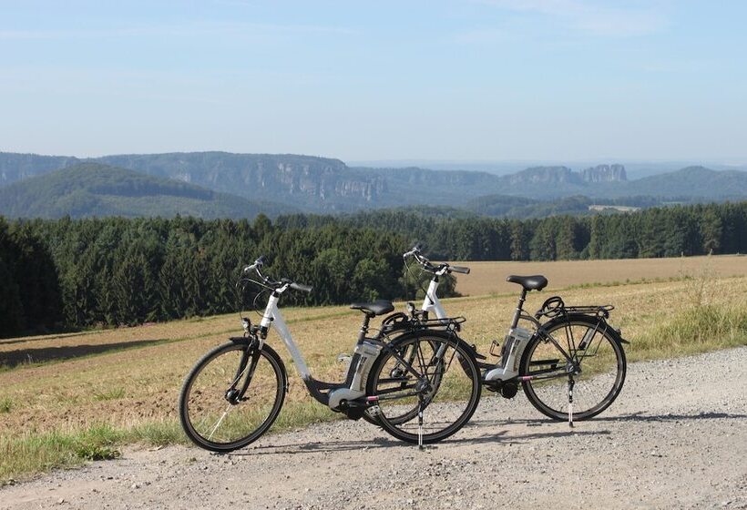 펜션 Gasthof Hertigswalde