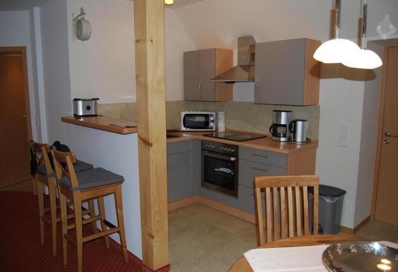 펜션 Ferienwohnungen Schäferhaus, Incl Meinecardplus