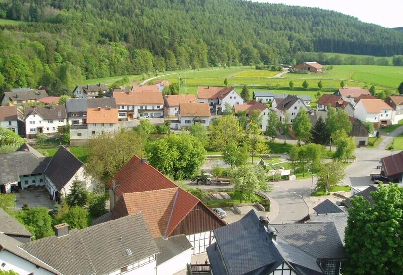 펜션 Landgasthof Hotel Sauer