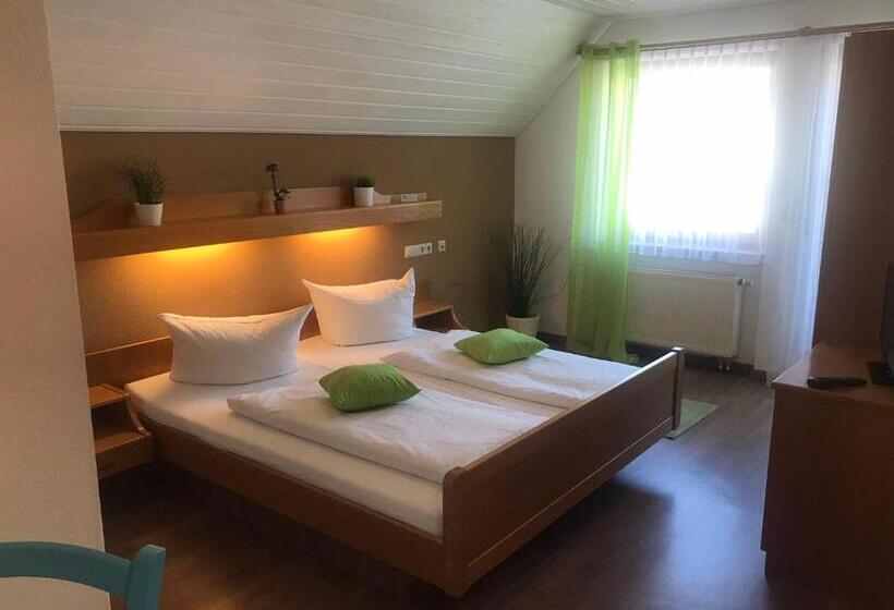 ペンション Self Check In Ferienwohnungen & Apartments Am Bergsee