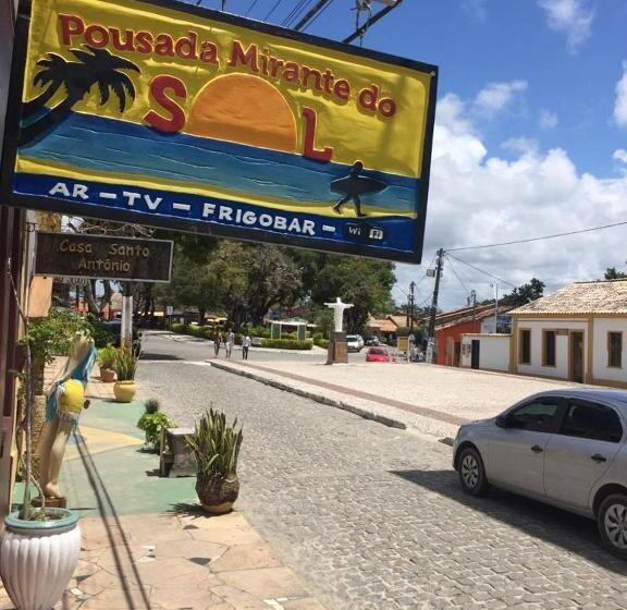 פנסיון Pousada Mirante Do Sol