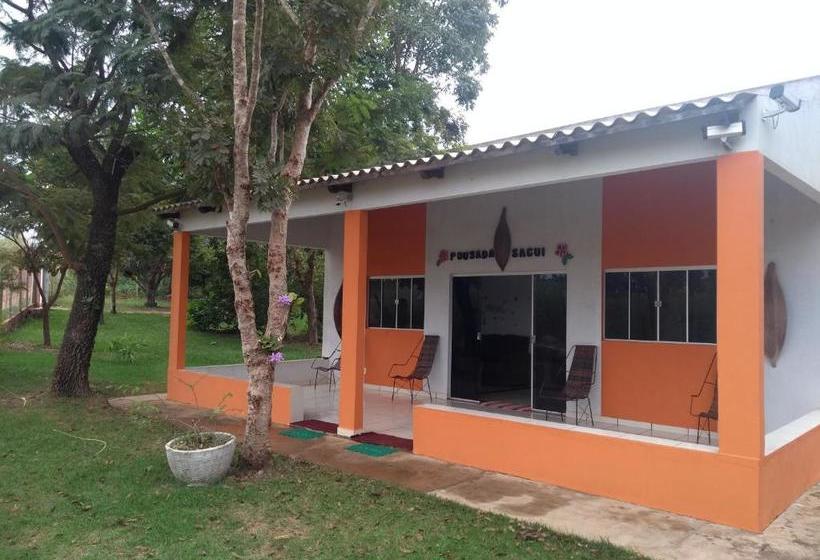 فندق صغير Chácara Pousada Sagui