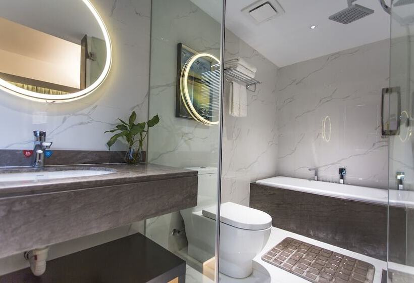 بنسيون Niuguanjia Modern Guest House