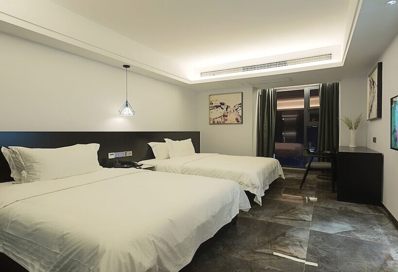 بنسيون Niuguanjia Modern Guest House