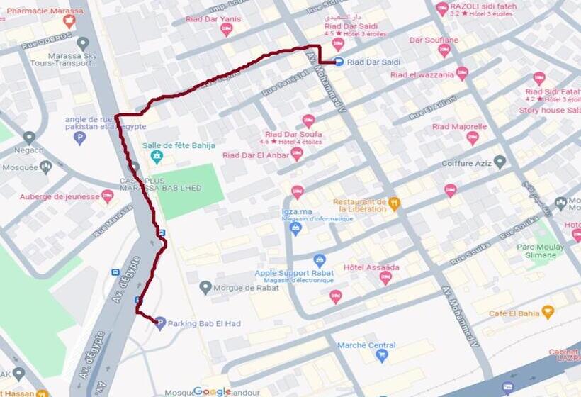 بنسيون Riad Dar Saidi