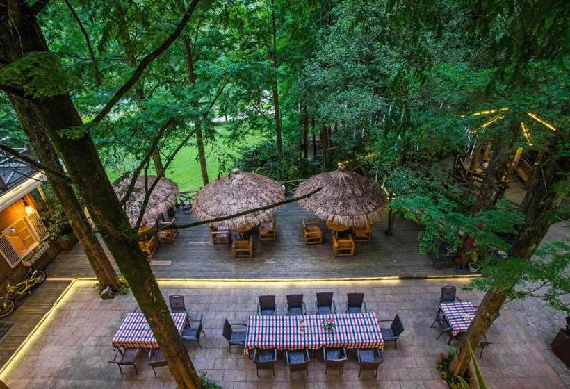 پانسیون Wuyi Mountain Ancient Street Forest Living England Time Inn