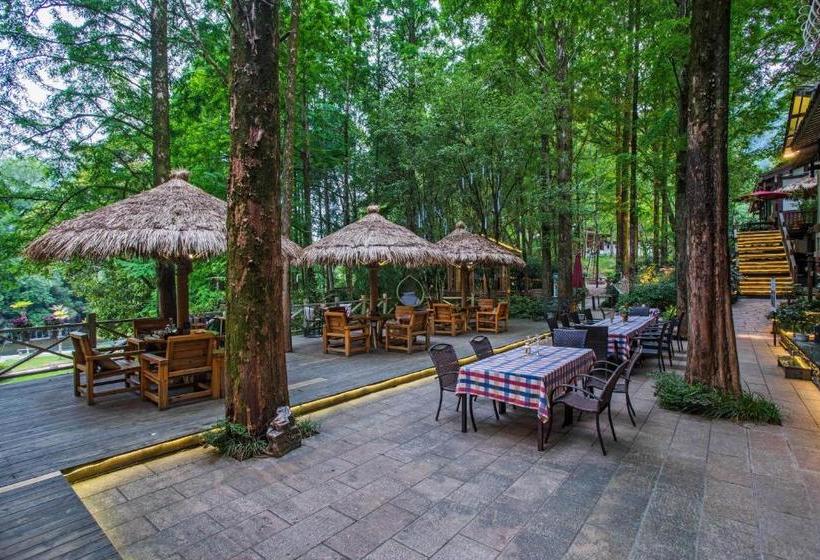 پانسیون Wuyi Mountain Ancient Street Forest Living England Time Inn