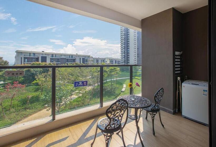 펜션 Huizhou Huayangnian Seaview Guesthouse