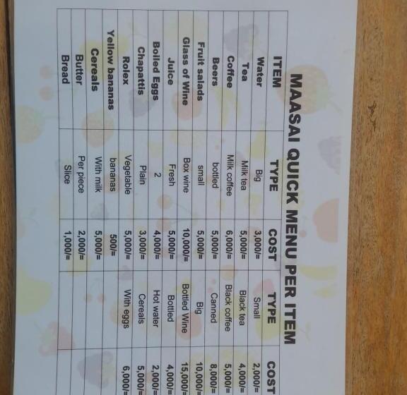 پانسیون Maasai Villa Backpackers Home