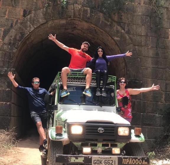 ペンション Pousada Estação Bananeiras