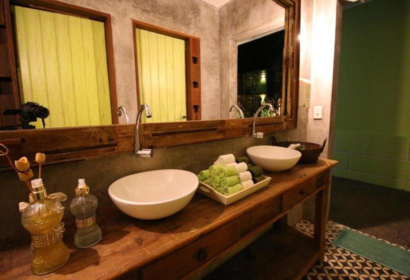 ペンション Pousada Estação Bananeiras