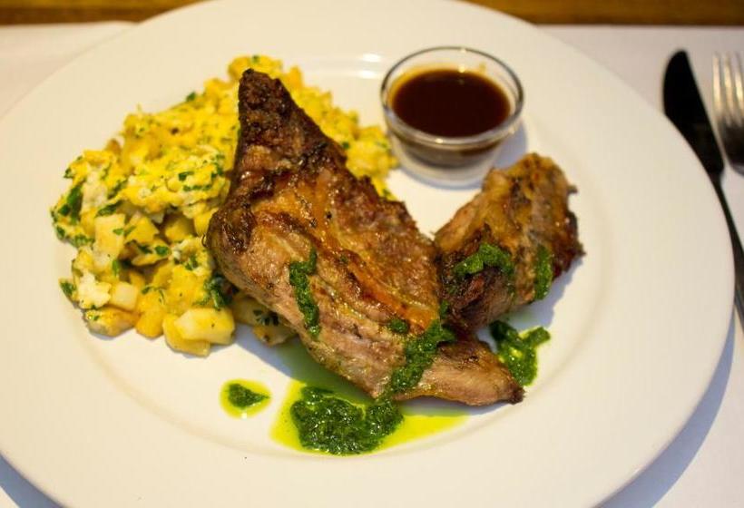 فندق صغير Santoral Restaurante Y Posada Pet Friendly