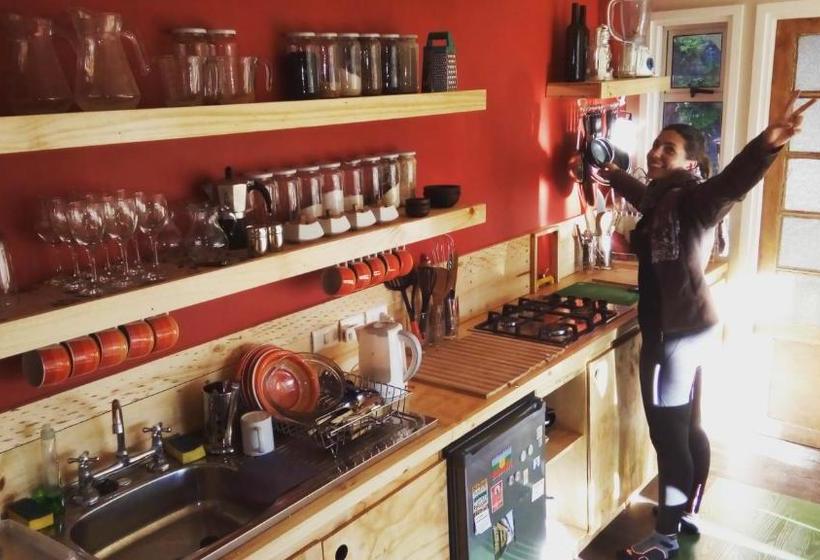 ユースホステル Treehouse Patagonia