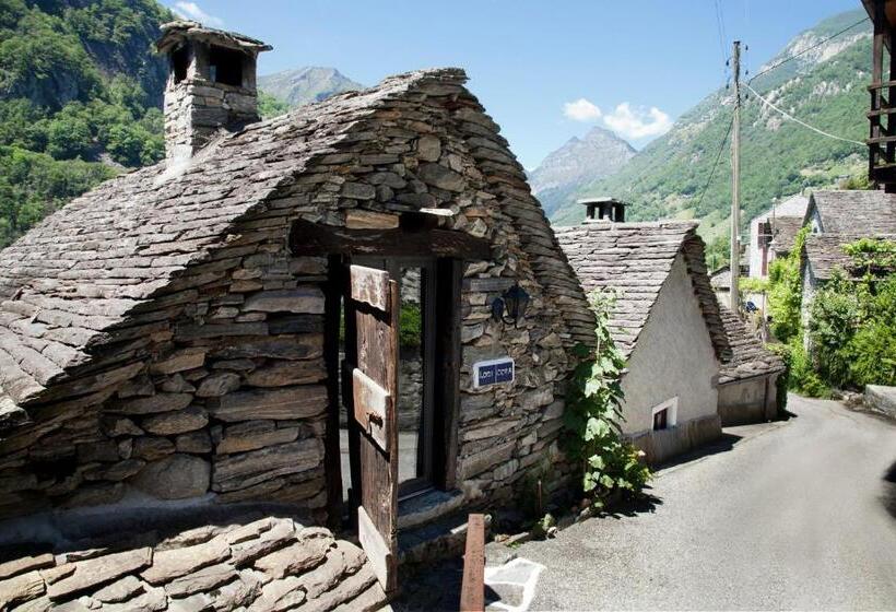 פנסיון Rustici Della Verzasca Ferien Wohnungen