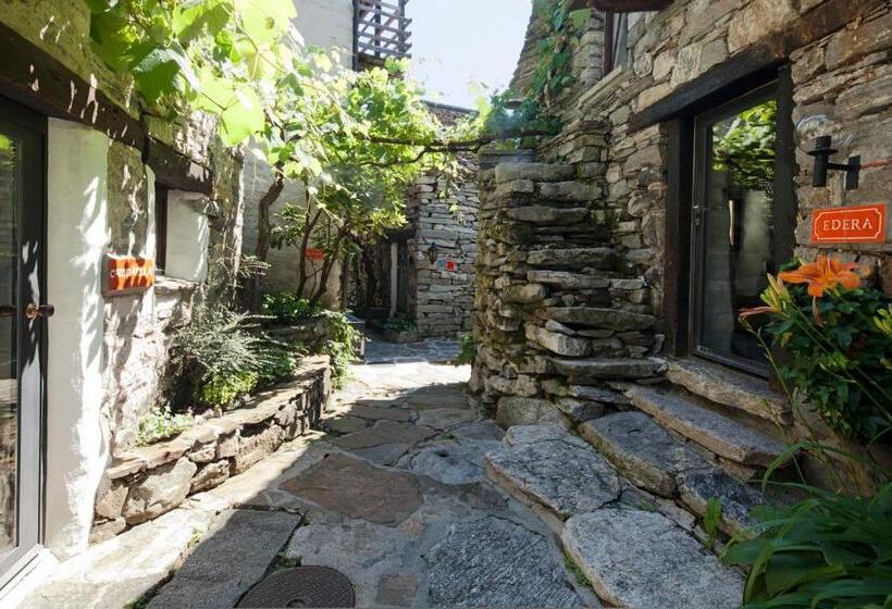 פנסיון Rustici Della Verzasca Ferien Wohnungen