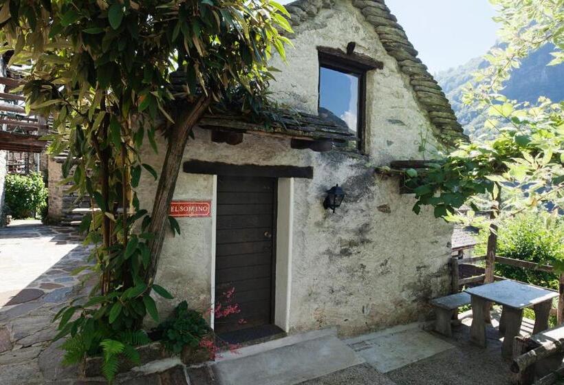 פנסיון Rustici Della Verzasca Ferien Wohnungen