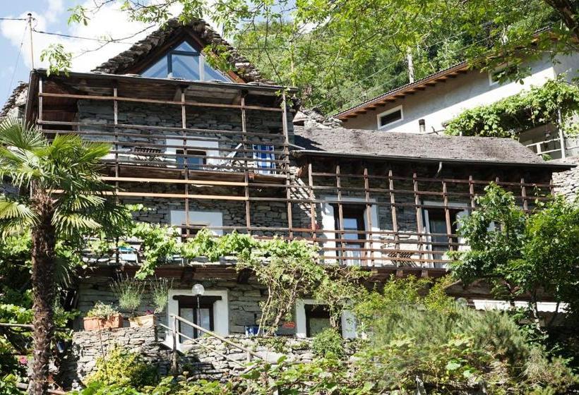 פנסיון Rustici Della Verzasca Ferien Wohnungen