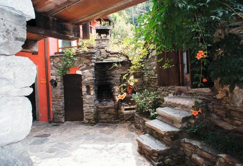 פנסיון Rustici Della Verzasca Ferien Wohnungen