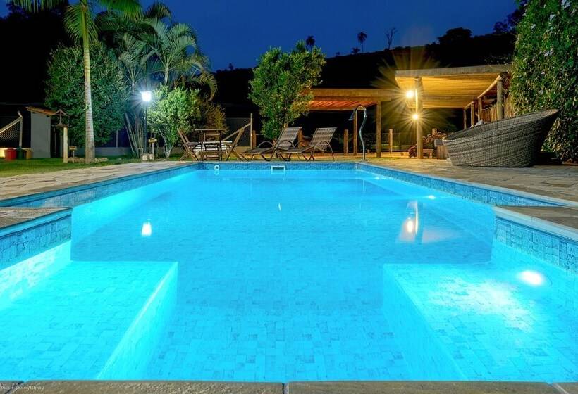 بنسيون Villa Aye Pousada Boutique Petfriendly Antigo Chalés Santa Catarina