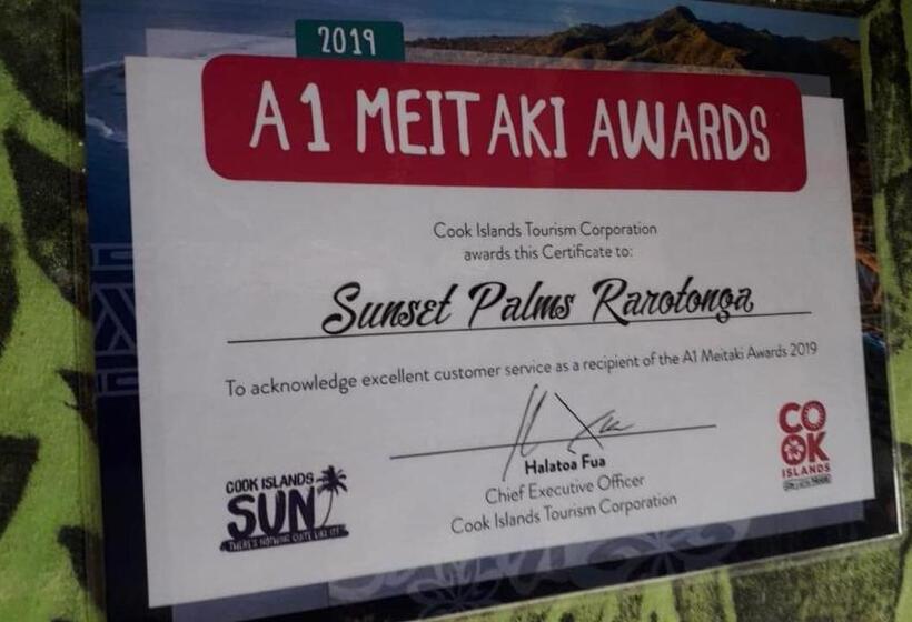 پانسیون Sunset Palms Rarotonga