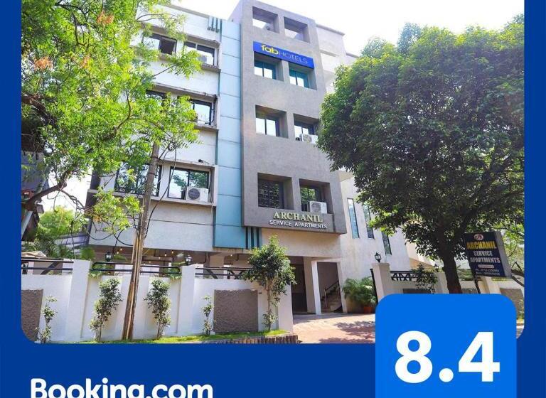 ユースホステル Fabhotel Archanil Apartment   Sitanagar Cricket Ground