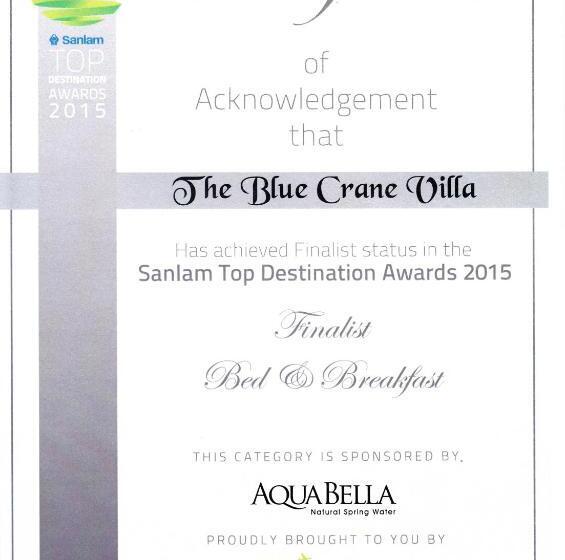 بنسيون The Blue Crane Villa