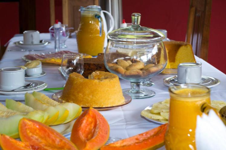 펜션 Pousada Chalés Vista Da Serra