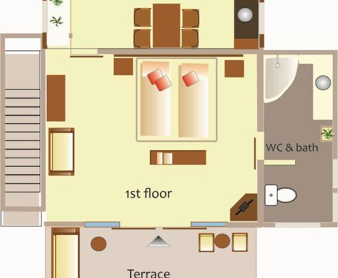 פנסיון West Bali Villas Umasari Resort