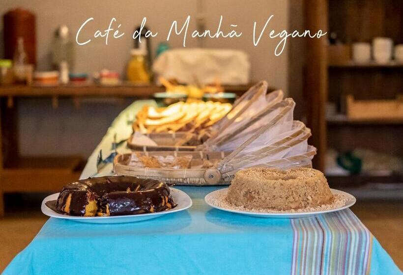 ペンション Casa Bacarirá   Floresta Com Yoga E Café Da Manhã Vegano